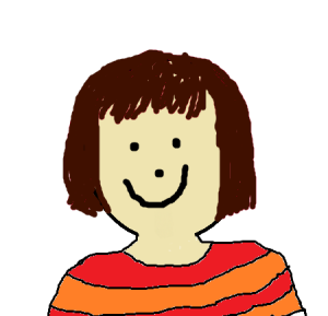 I couldn't persuade Beth to give me a photo of her so I have drawn a beautiful portrait of her!
